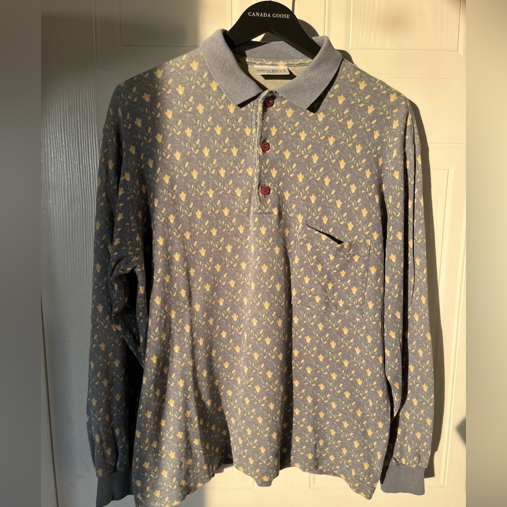Nina Ricci Monsieur Floral Print Shirt